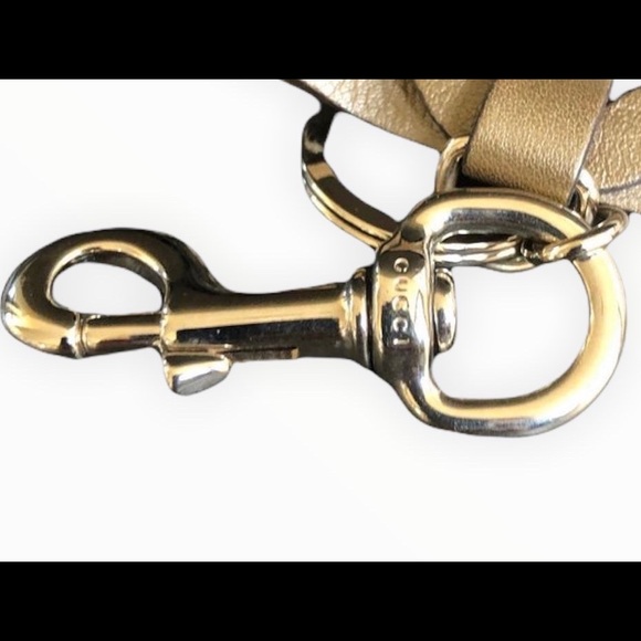 ⭐️ SOLD ⭐️ GUCCI Bulldog Bag Charm Key Ring Keychain - Picture 5 of 6